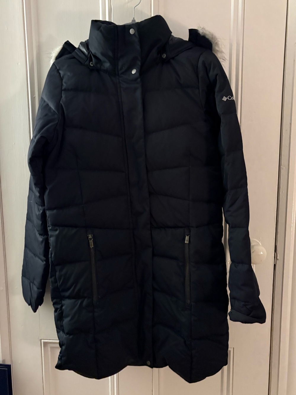 Columbia Black Long Women's Winter Jacket
